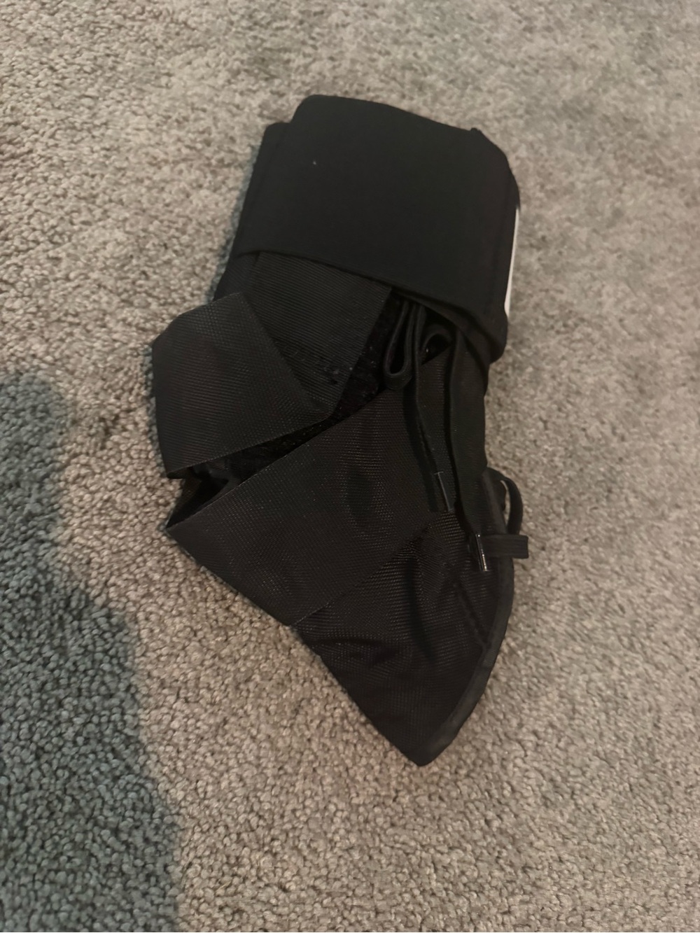 Black Ankle Support Wrap - Home Comfort